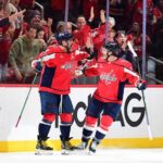 NHL playoff picture standings graphic showing Nashville Predators in wild card spot