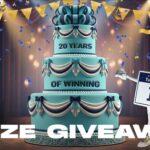 North Carolina Education Lottery 20th anniversary digital scratch-off promotion on a mobile app