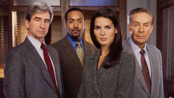 Original Law & Order series poster and cast on Netflix streaming service