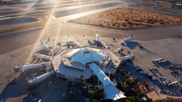 Palm Springs Airport rental car center and customs facility expansion planned for 2027 completion