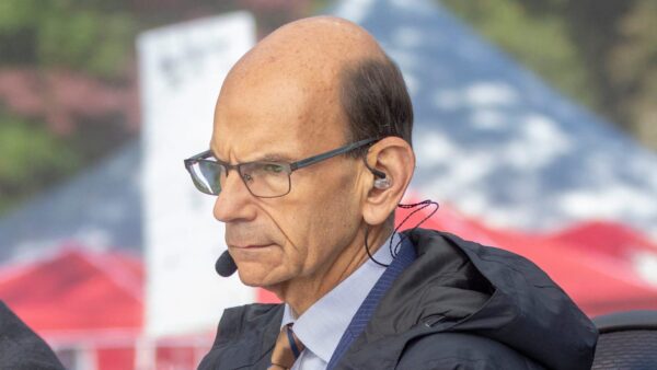 ESPN host Paul Finebaum on his show discussing Miami Hurricanes football