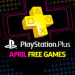 Official PlayStation Plus April 2026 monthly games lineup announcement graphic