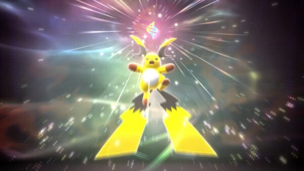 Pokémon Champions battle simulator gameplay screenshot on Nintendo Switch