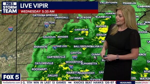 Rainy Morning Causes Slick Roads and Crashes in Atlanta