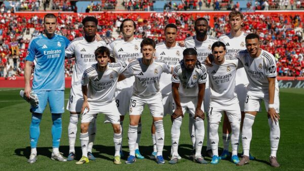 Real Madrid vs Girona players clash in crucial LaLiga title race match at Santiago Bernabéu