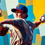 Boston Red Sox reliever Greg Weissert pitching from the bullpen mound