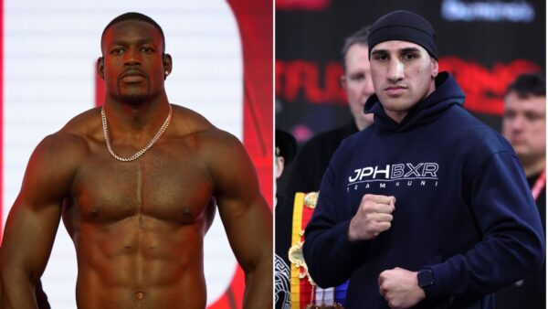 Richard Riakporhe and Justis Huni prepare for their heavyweight fights on the Tyson Fury undercard