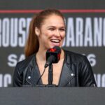 Ronda Rousey confronts Kayla Harrison at press conference before Gina Carano fight