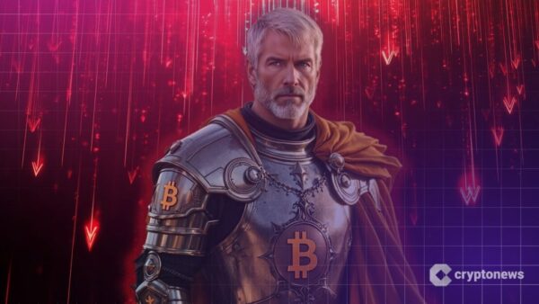 Michael Saylor chart showing Strategy's Bitcoin buying history with recent large acquisitions highlighted