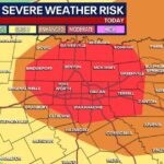 Severe Storm Threat Returns to Dallas with Hail and Tornado Risks