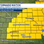 Severe thunderstorms and hail damage in central and eastern Iowa during a Weather Impact Day
