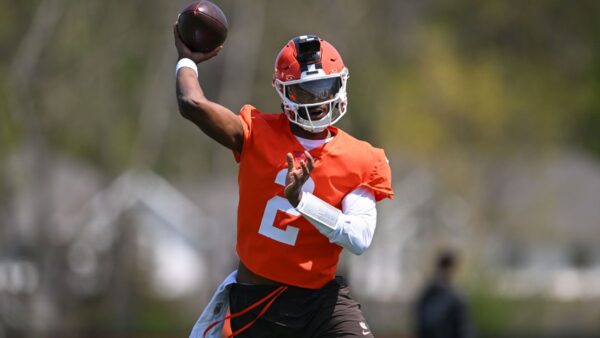 Colorado quarterback Shedeur Sanders discussing Todd Monken and the Cleveland Browns