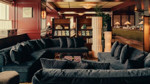 Soho House Tokyo exterior and rooftop infinity pool in Aoyama district