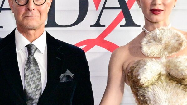 Emily Blunt and Stanley Tucci on The Devil Wears Prada 2 set
