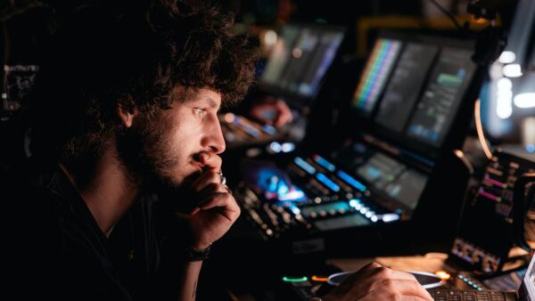 Subtronics performing dubstep at Coachella's Sahara Tent stage