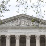 U.S. Supreme Court building exterior with columns