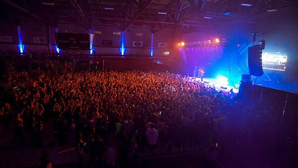 Grammy-nominated rapper Swae Lee performing live on stage