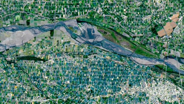 Taiwan Farm Mosaic Captured by Landsat 9