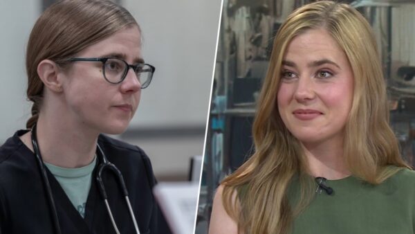 Taylor Dearden recalls real-life choking incident after medical training on The Pitt