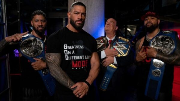The Usos Jimmy and Jey Uso recalling Roman Reigns' childhood football training story