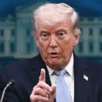 Former President Donald Trump criticizing conservative pundits on Iran policy