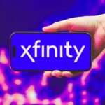 Xfinity Mobile new lower-cost plans with device protection features displayed on a smartphone screen