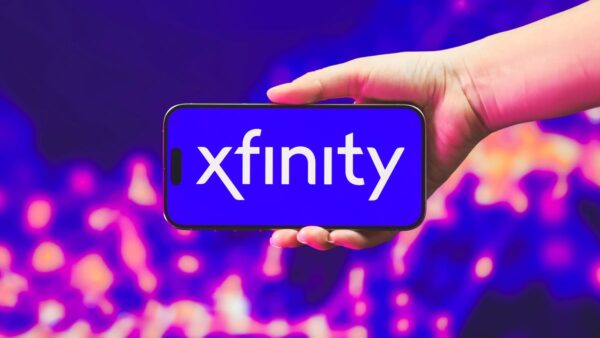 Xfinity Mobile new lower-cost plans with device protection features displayed on a smartphone screen