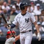 New York Yankees third baseman Ryan McMahon benched during a game
