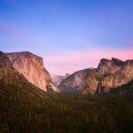 Arch Rock Entrance station at Yosemite National Park closed due to staffing shortage