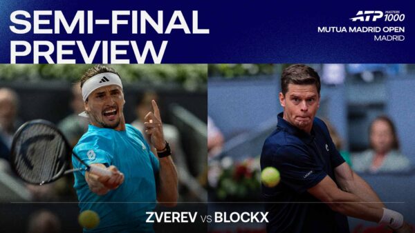 Alexander Blockx Faces Zverev in Madrid Semi-Final Showdown