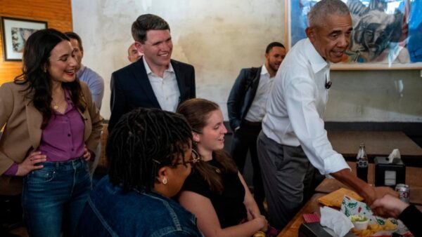 Barack Obama Surprises Patrons at Taco Joint with Talarico and Hinojosa