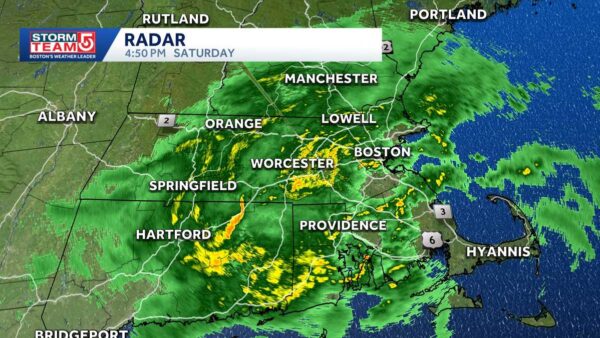 Boston Weather Forecast: Rain and Thunderstorms Expected This Weekend