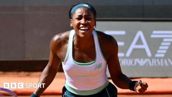 Coco Gauff Fights Back to Beat Iva Jovic at Italian Open 2026