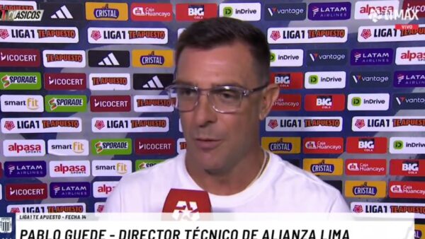 Pablo Guede Addresses Alianza Lima vs Sporting Cristal Clash