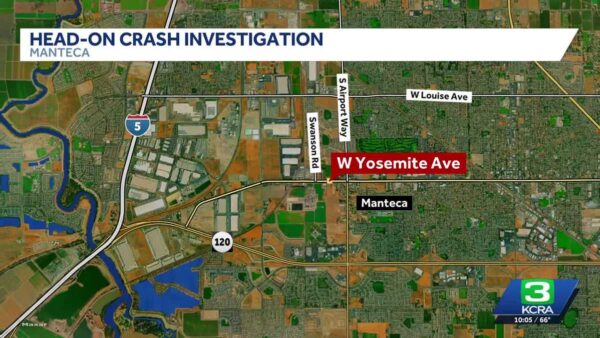 Two Injured in Manteca Head-On Collision