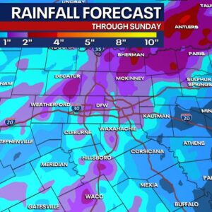 Dallas Weather Forecast: Heavy Rain and Flash Flooding Expected