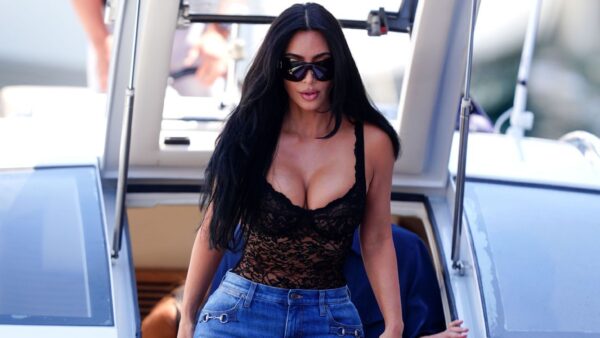 Kim Kardashian Supports Lewis Hamilton at Monaco GP