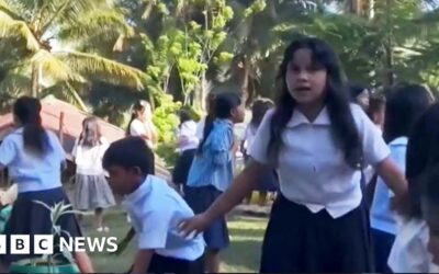 Magnitude-7.8 Earthquake Causes School Structure Collapse in Philippines